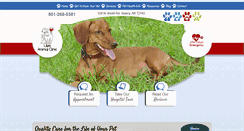 Desktop Screenshot of lilesanimalclinic.com